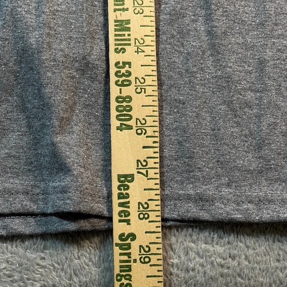 Gildan DryBlend T-Shirts 2 Pack Heather Gray Soft Everyday‎ Wear Medium Workwear - Picture 2 of 6